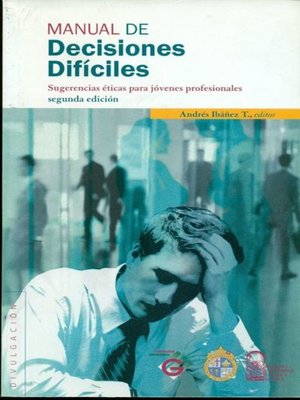 cover image of Manual de decisiones difíciles